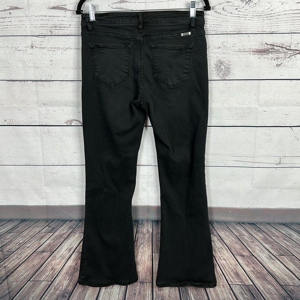 Kancan Womens Jeans size 28 Black Midrise inseam 28 Bootcut Stretch - Picture 7 of 10